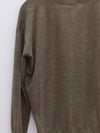SWAYING 25 Early Autumn Outline Cashmere Cardigan SW-SW25PF1T17C1-LV Green